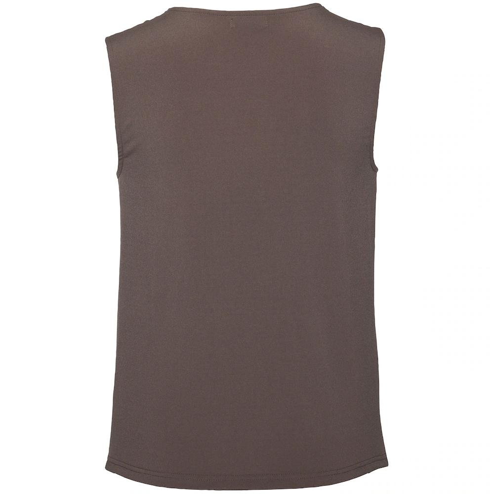 LASCANA Tanktop Aus Glatter Jerseyqualität Mit Cut-out Elegantes Sommertop Bügelfrei