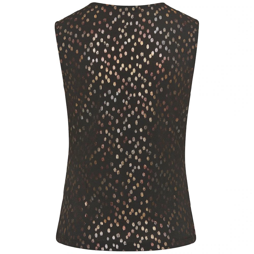 LASCANA Tanktop In Wickeloptik Blusentop Mit Alloverdruck Und Seitlicher Raffung