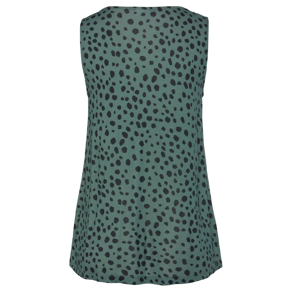 LASCANA Tanktop Mit Alloverprint Elegantes Blusentop ärmellos