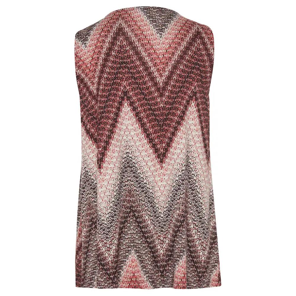 LASCANA Tanktop Mit Alloverprint Und V-Ausschnitt Sommerliches Blusentop