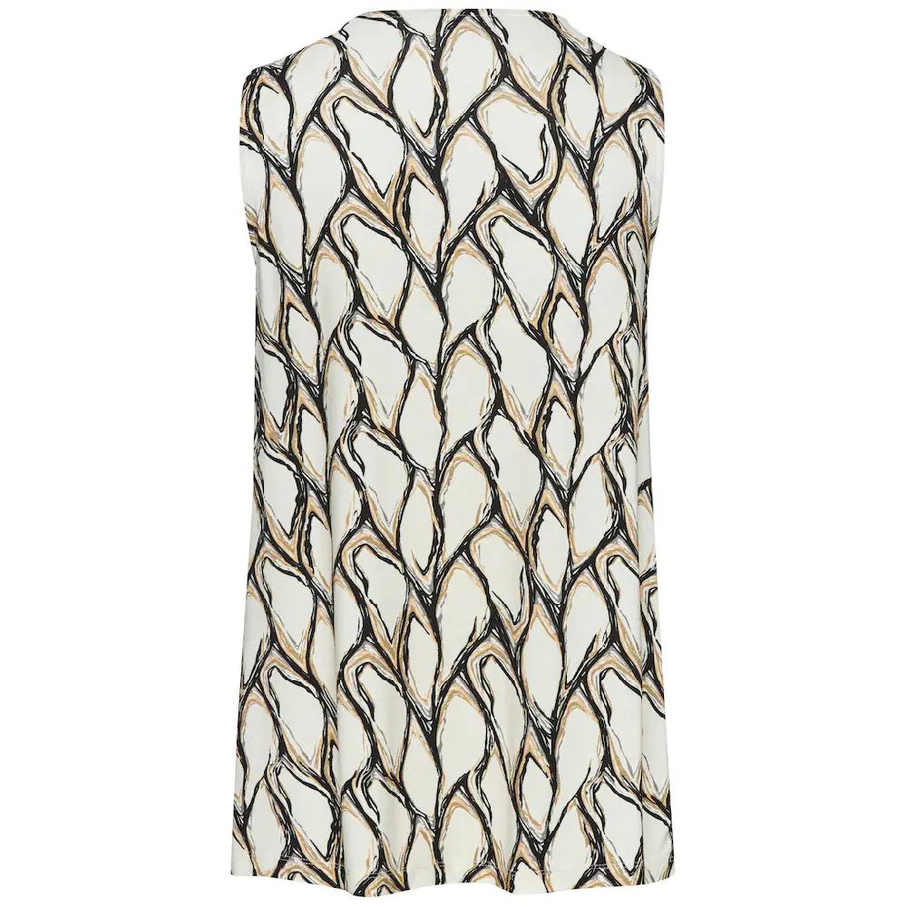 LASCANA Tanktop Mit Alloverprint Und V-Ausschnitt Sommerliches Blusentop