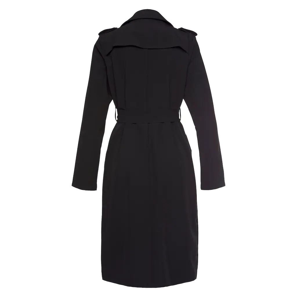 LASCANA Trenchcoat (mit Bindegürtel) Zum Regulieren Leichter Damenmantel Ohne Futter Casual-chic