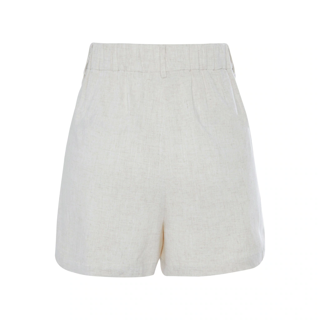 LASCANA Webshorts Mit Taschen Leinenhose Sommerhose Mit Gürtelschlaufen Modisch
