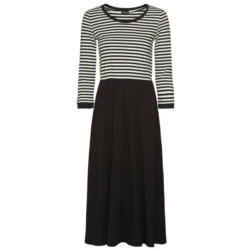 Laura Scott 2-in-1-Kleid mit Streifen-Design - NEUE KOLLEKTION