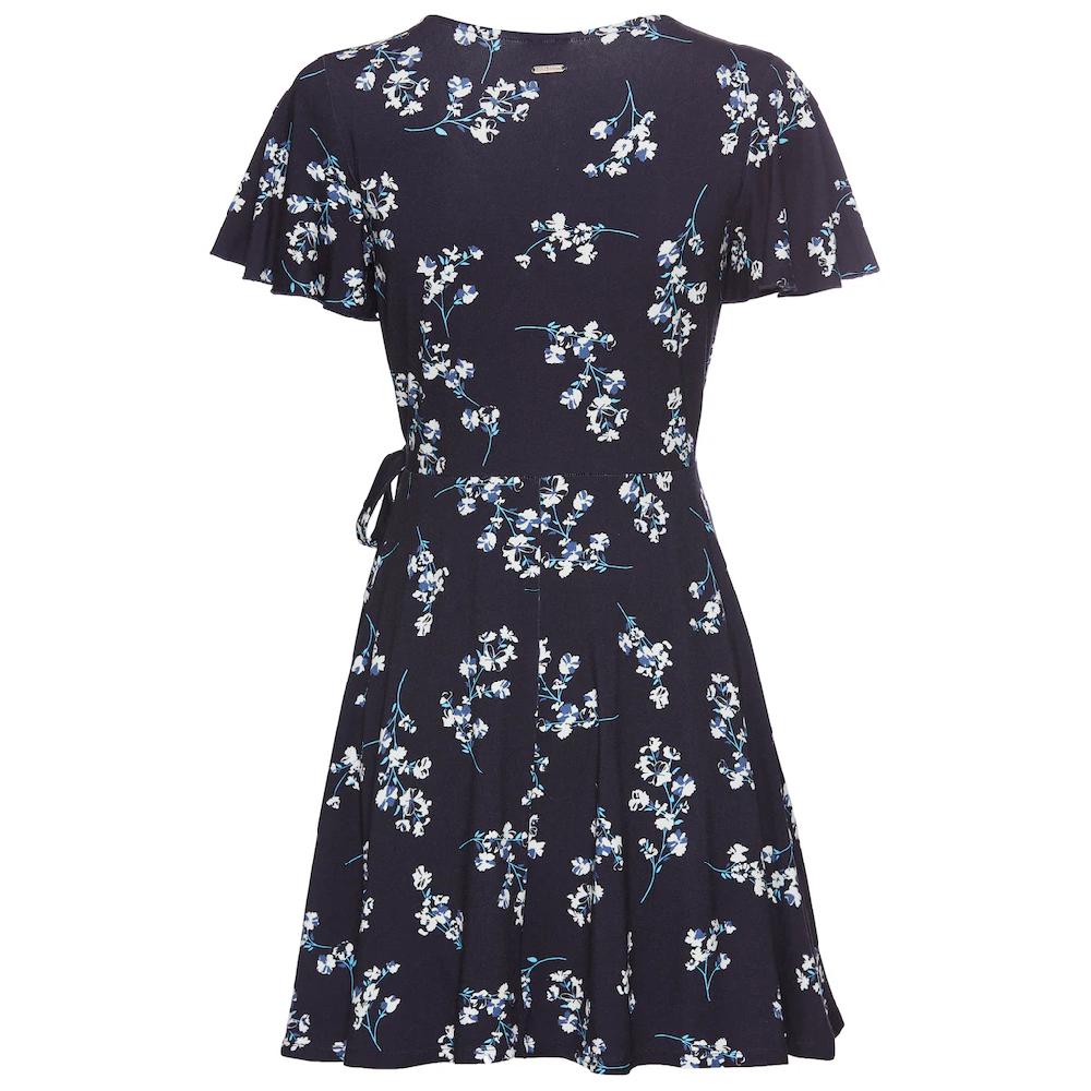 Laura Scott Jerseykleid In Wickeloptik Mit Romantischer Blumendruck - NEUE KOLLEKTION