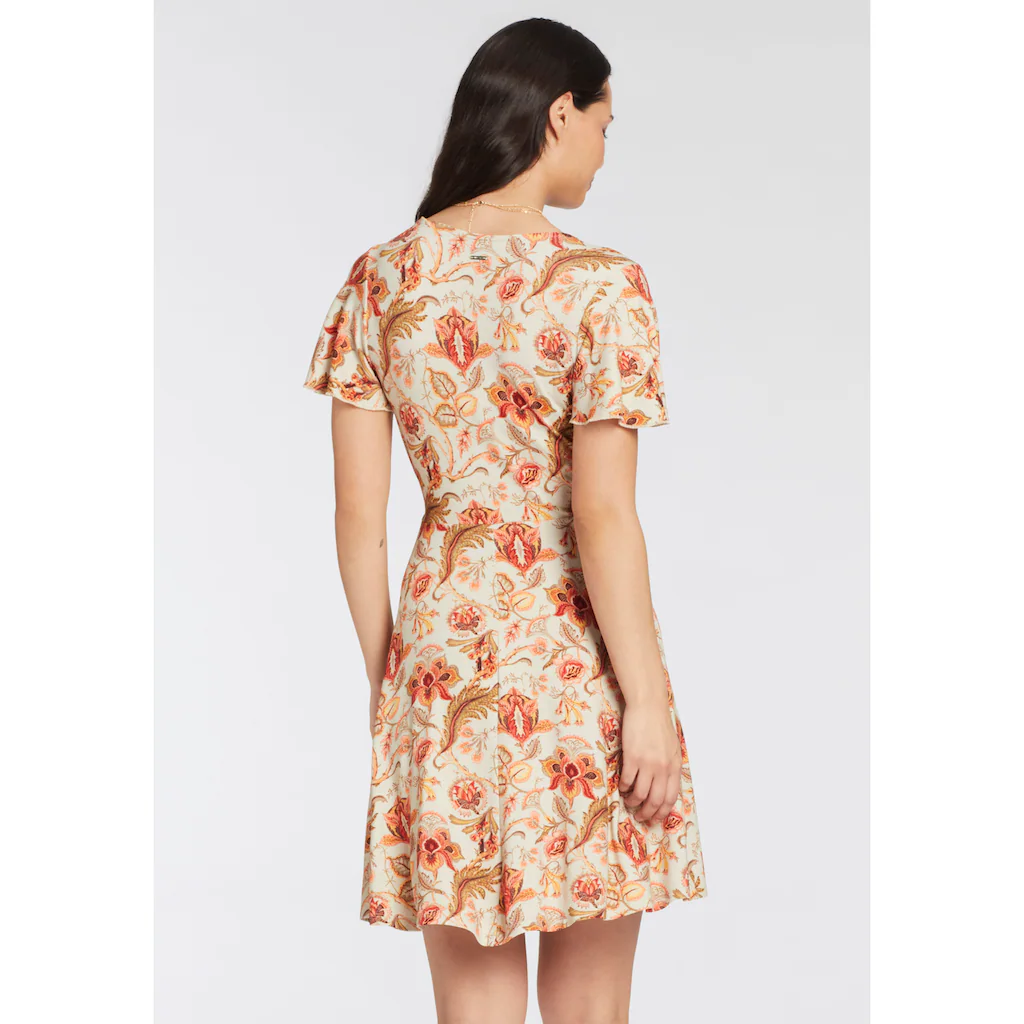 Laura Scott Jerseykleid Mit Femininen Schmetterlingsärmeln