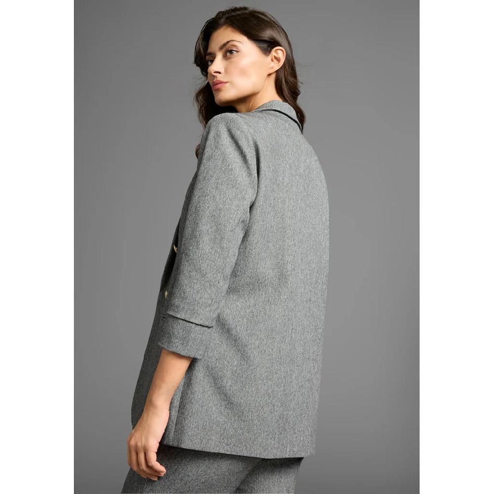 Laura Scott Longblazer Mit Goldfarbenden Knöpfen