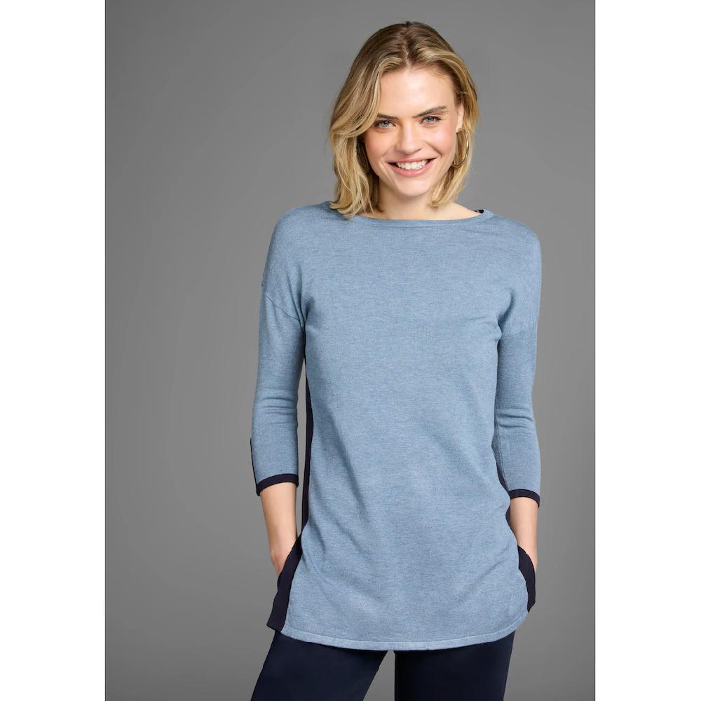 Laura Scott Longpullover In Kontrastfarben - NEUE KOLLEKTION