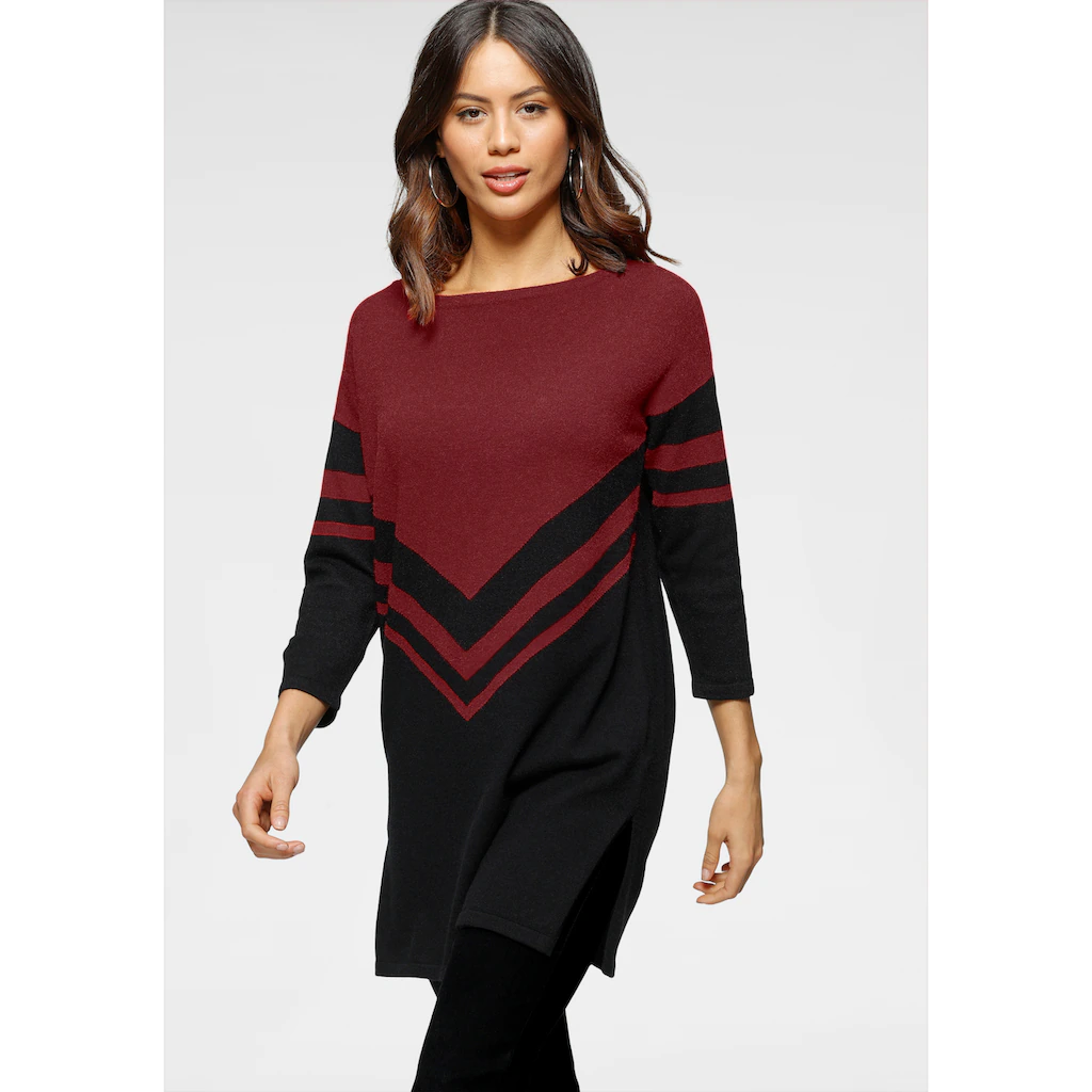 Laura Scott Longpullover Mit Besonderem Strickmuster
