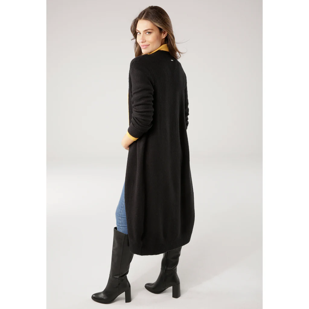 Laura Scott Longstrickjacke Aus Kuscheliger Strickqualität