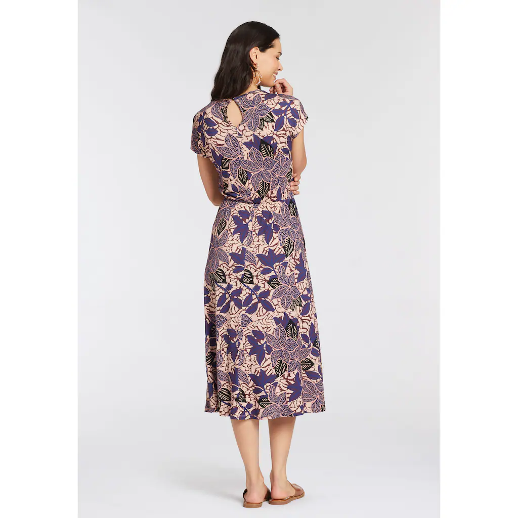 Laura Scott Midikleid Mit Stylischem Allover-Print