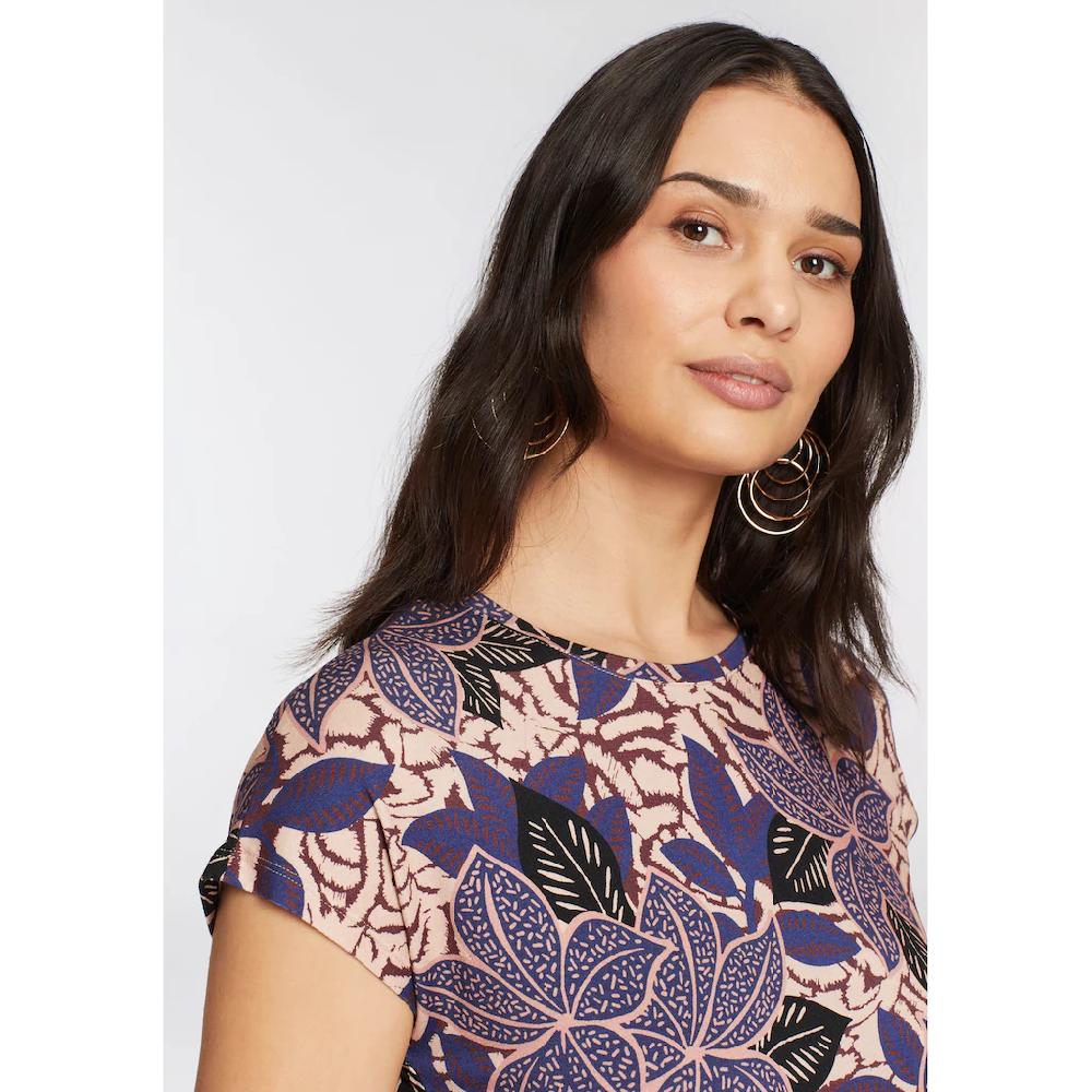 Laura Scott Midikleid Mit Stylischem Allover-Print