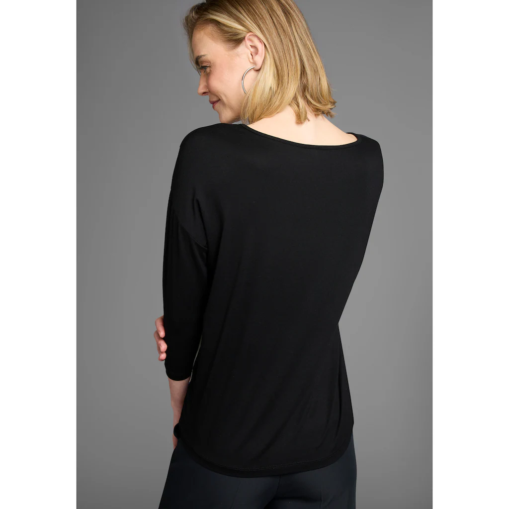 Laura Scott Shirtbluse Mit Alloverprint - NEUE KOLLEKTION