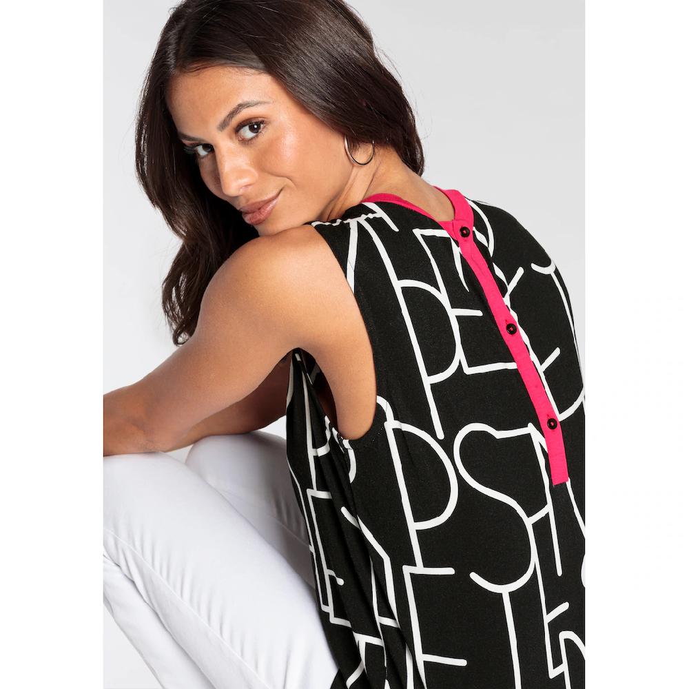 Laura Scott Shirttop Mit Modernen Print
