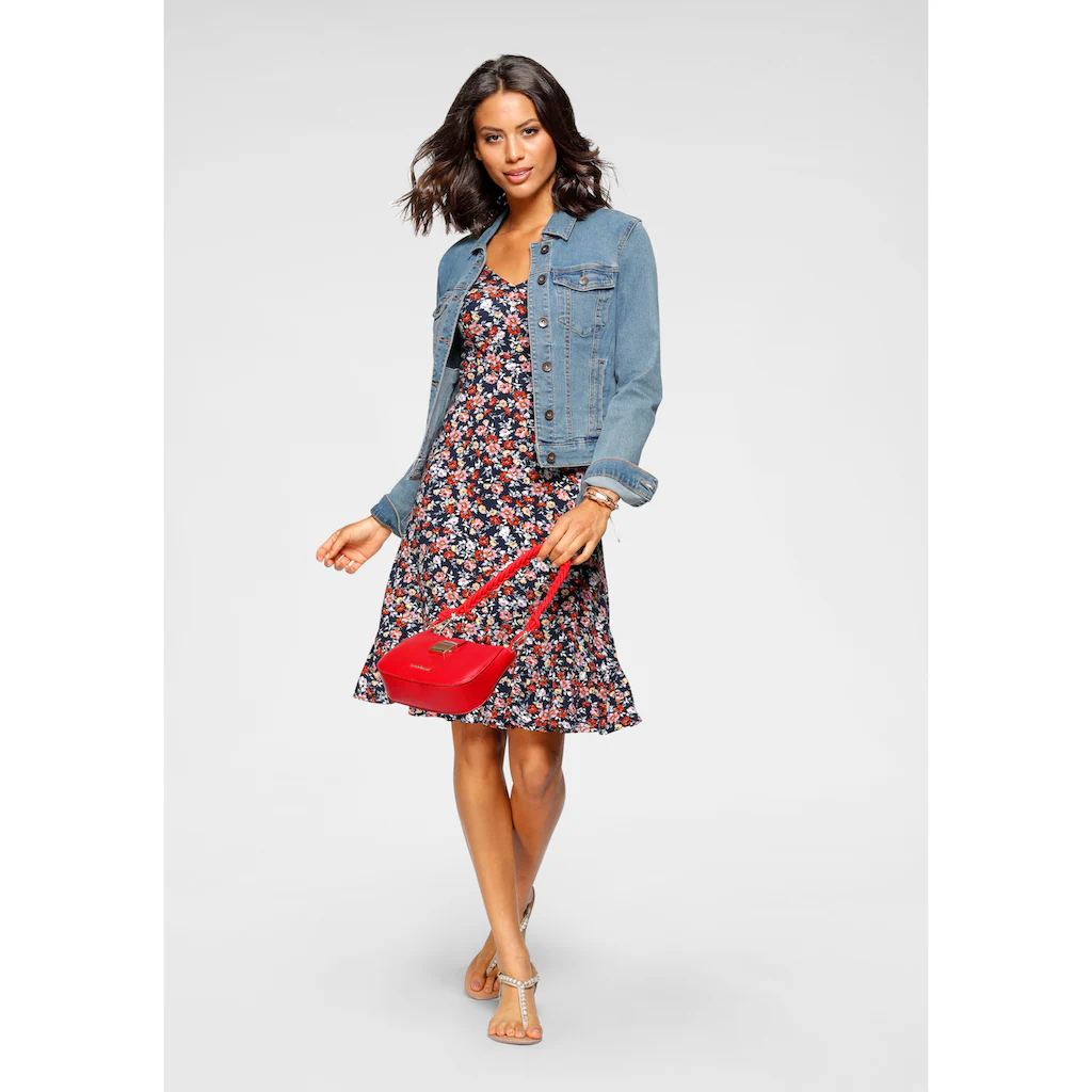 Laura Scott Skaterkleid Sportlich-feminines Skaterkleid Mini-Länge