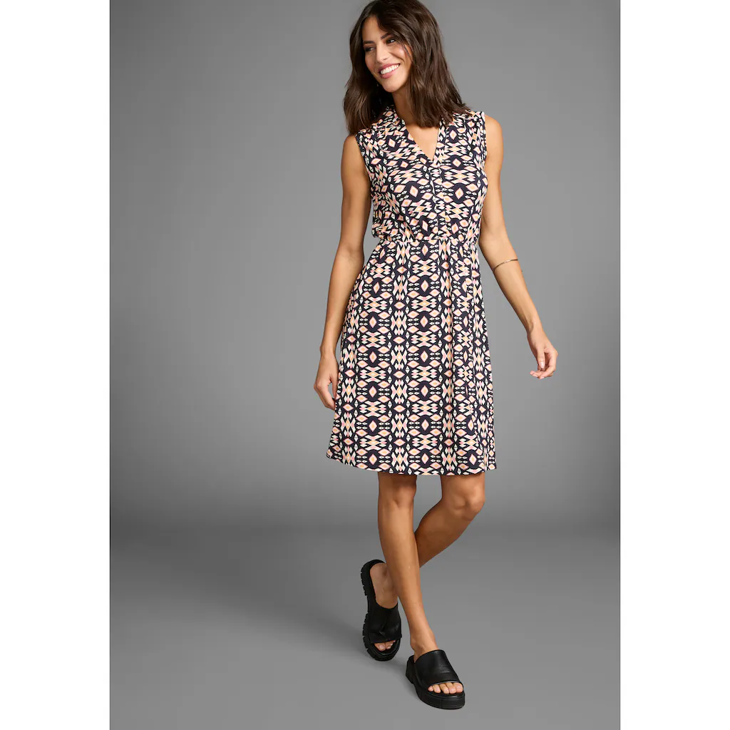 Laura Scott Sommerkleid mit klassischem Kragen - NEUE KOLLEKTION