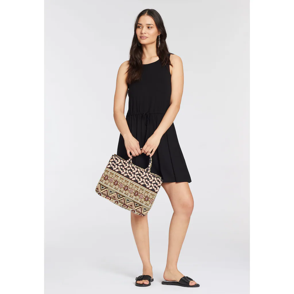 Laura Scott Sommerkleid mit Spitzenpasse