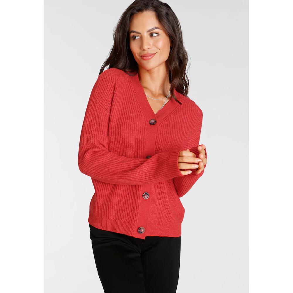 Laura Scott Strickjacke In Modischer Kurzform