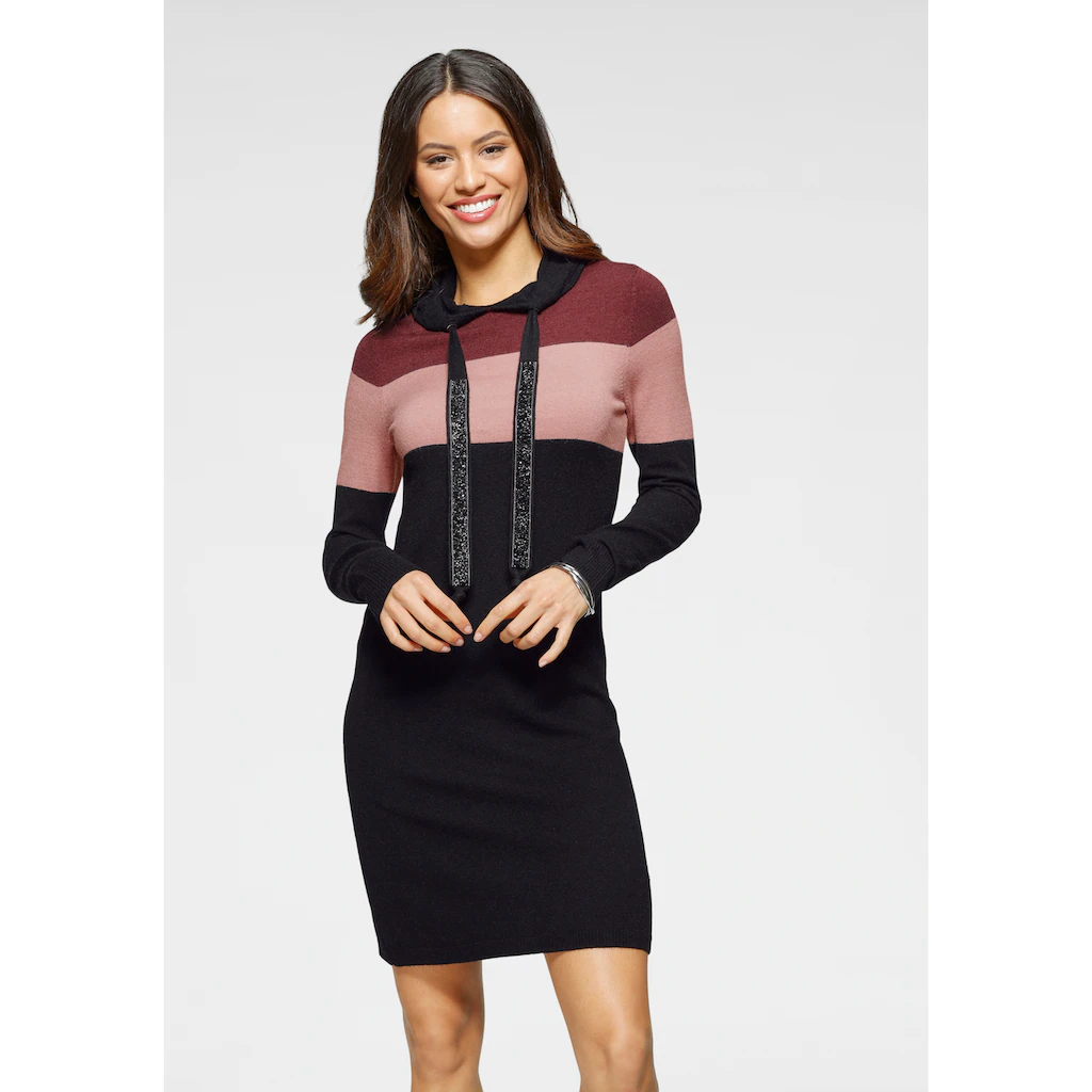 Laura Scott Strickkleid für festliche Anlässe und Theaterbesuche lässiger Look