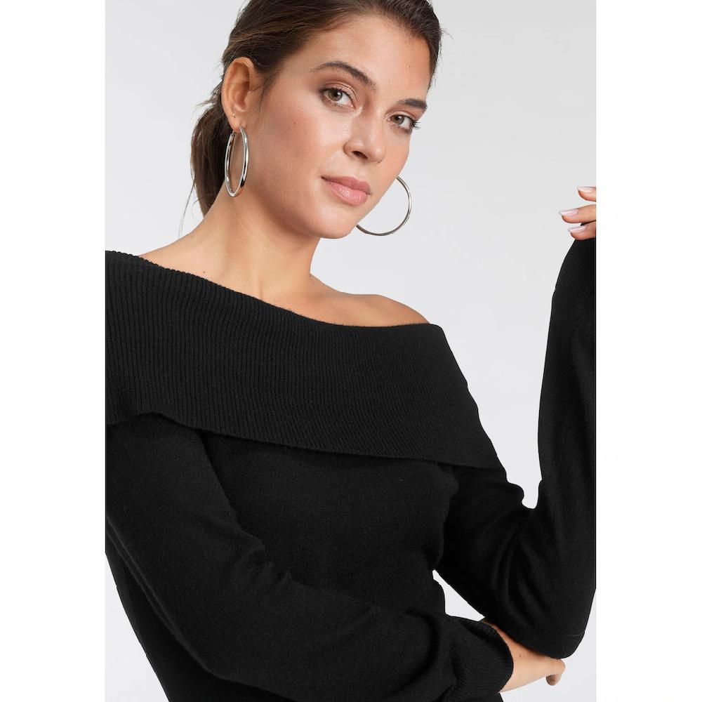 Laura Scott Strickkleid Für Partys Und Cocktail-Events Mini-Länge Elegant Und Festlich