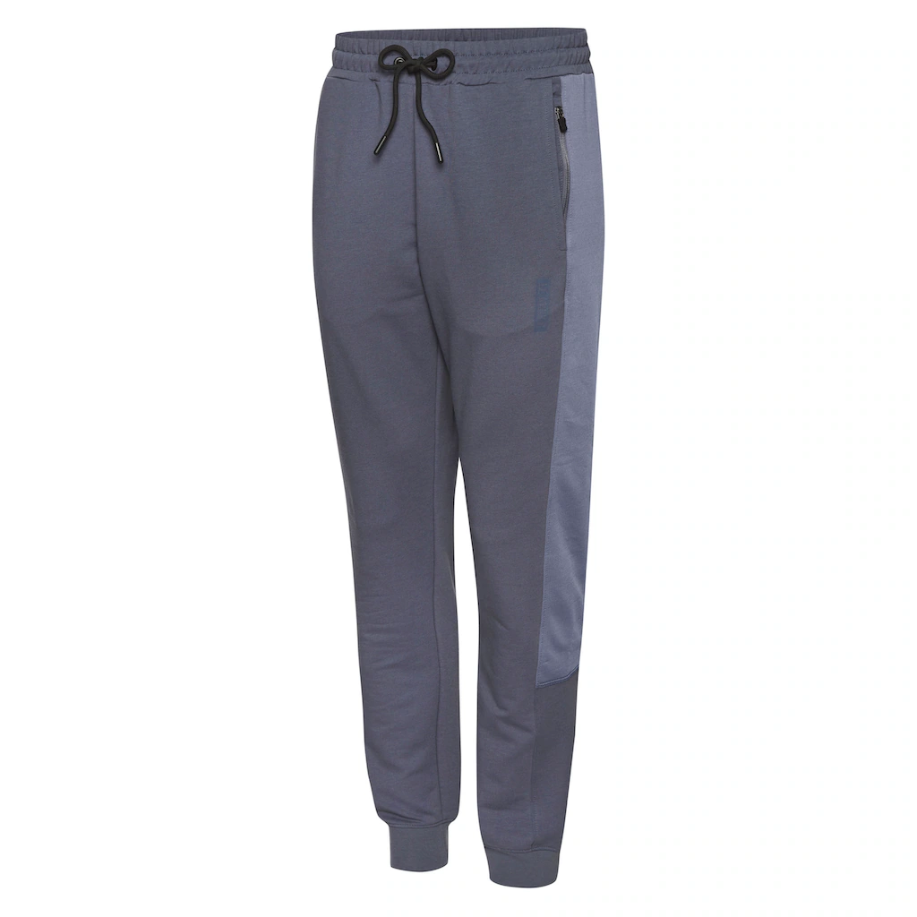 Le Jogger® Sweatpants Mit Farblichen Einsatz Und Reißverschlusstaschen ▷ Für