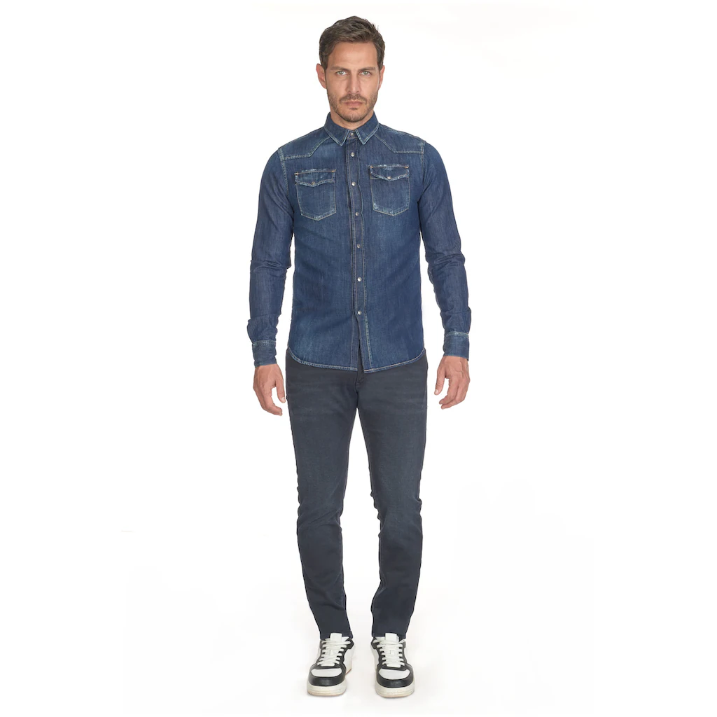 Le Temps Des Cerises Jeanshemd »JUANITO« ▷ Bestellen
