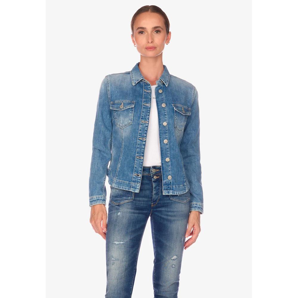 Le Temps Des Cerises Jeansjacke »Jeansjacke« mit stylischen Brusttaschen