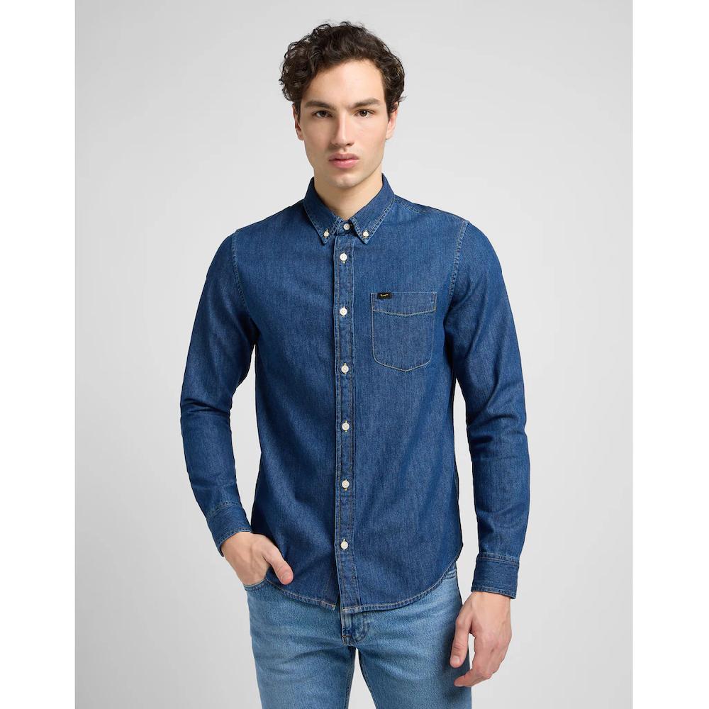 Lee® Jeanshemd »LEE BUTTON DOWN« ▷ kaufen
