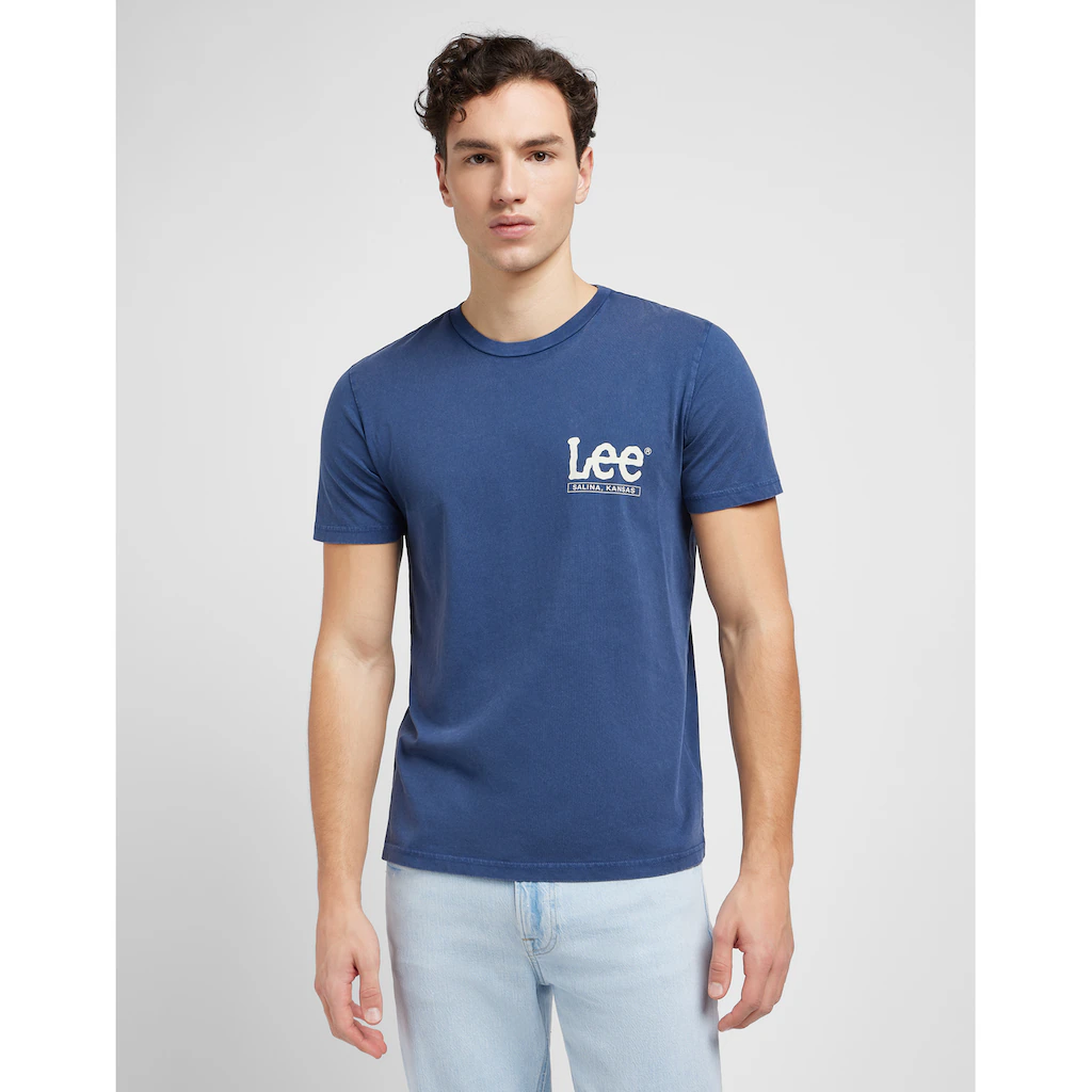 Lee® Print-Shirt »TEE« Aus Reiner Baumwolle ▷ Bestellen