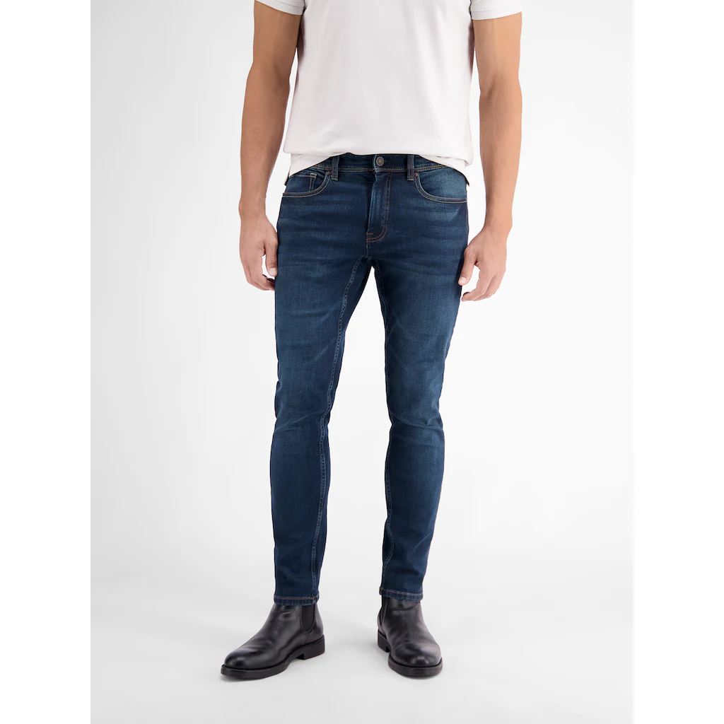 LERROS 5-Pocket-Hose »LERROS CONLIN 5-Pocket Stretch-Denim SLIM FIT Unifarben CONLIN«