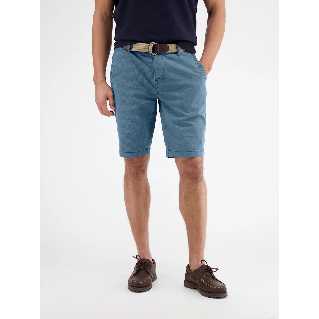 LERROS Bermudas »LERROS Chino-Bermuda Mit Gürtel« (Set)