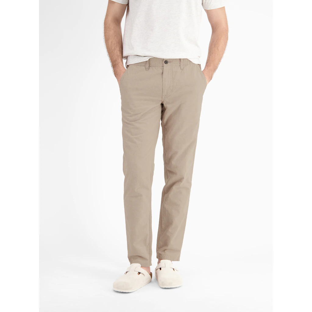 LERROS Chinohose »LERROS Sommerliche Chino Mit Leinenanteil RELAX FIT«