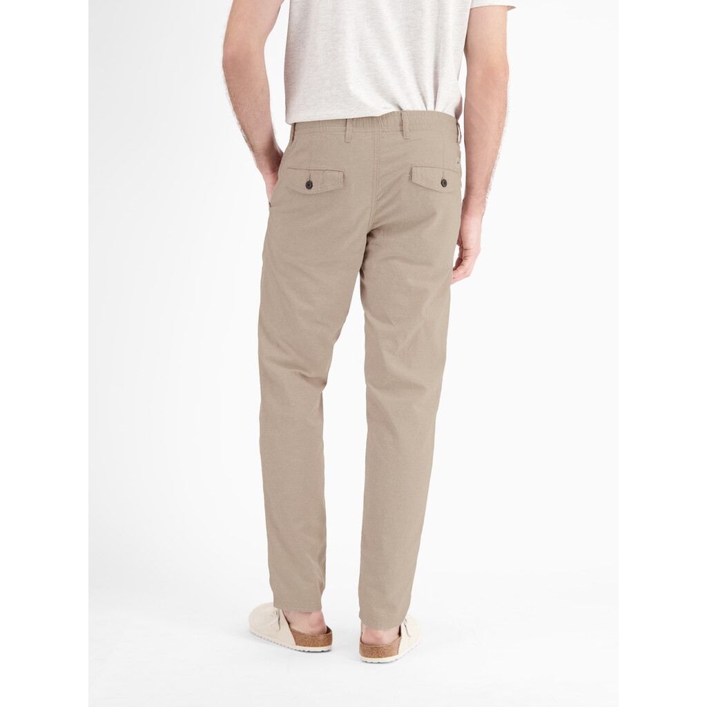 LERROS Chinohose »LERROS Sommerliche Chino Mit Leinenanteil RELAX FIT«