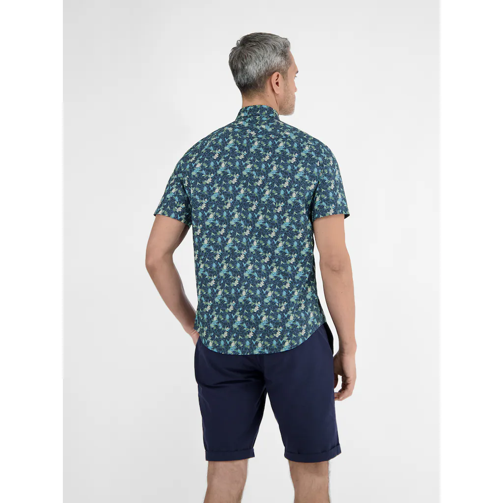 LERROS Kurzarmhemd »LERROS Herren Halbarmhemd Floral Bedruckt« ▷ Für