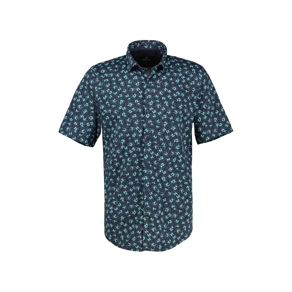 LERROS Kurzarmhemd »LERROS Herren Jerseyhemd floral gemustert«