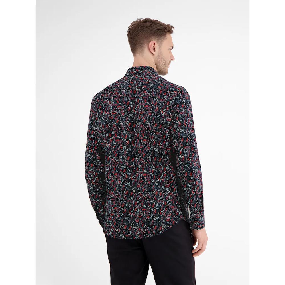 LERROS Langarmhemd »LERROS Floral-bedrucktes Herrenhemd Mit Stretchanteil« ▷ Kaufen