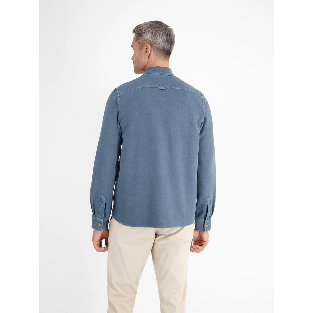 LERROS Langarmhemd »LERROS Hemdjacke In Kerniger Struktur« ▷ Für
