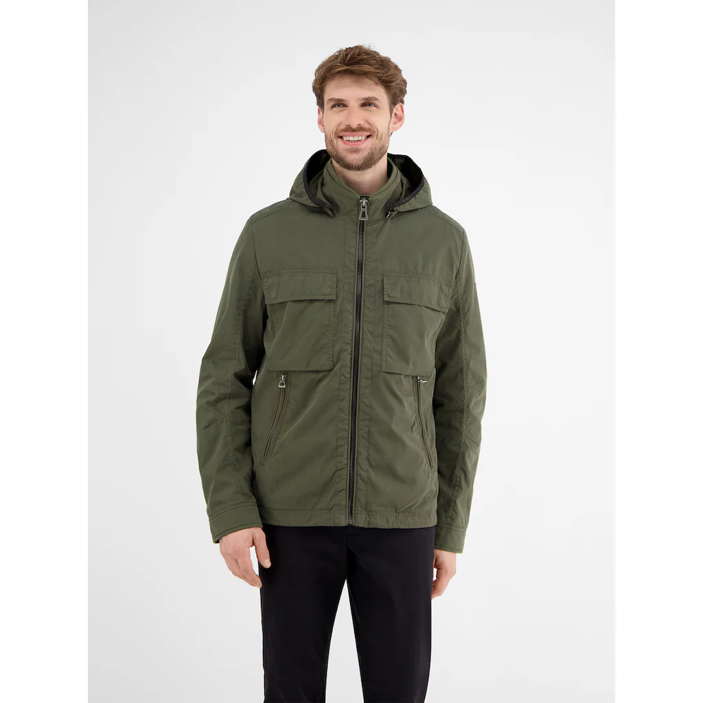 LERROS Outdoorjacke »LERROS Shell-Blouson Mit Abnehmbarer Kapuze« Mit Kapuze Keine Angabe ▷ Bestellen