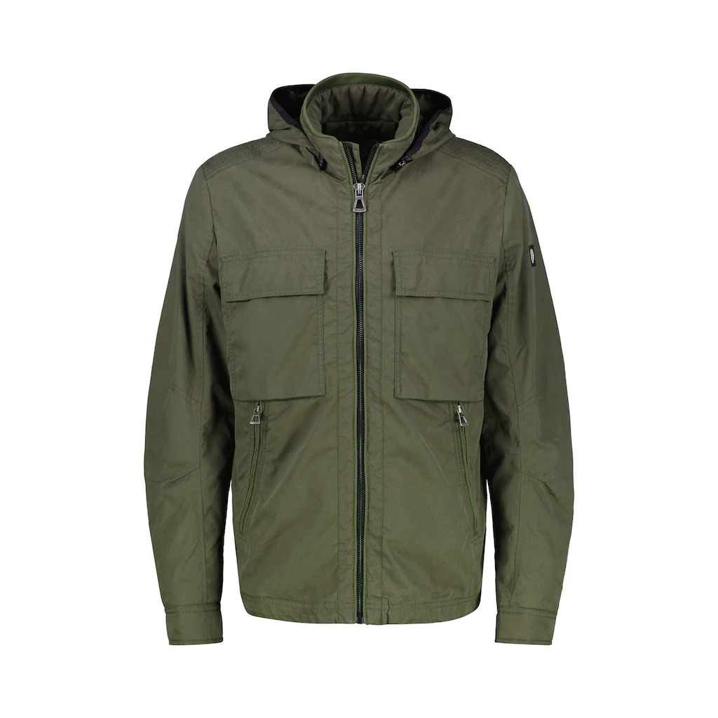 LERROS Outdoorjacke »LERROS Shell-Blouson mit abnehmbarer Kapuze« mit Kapuze Keine Angabe ▷ bestellen