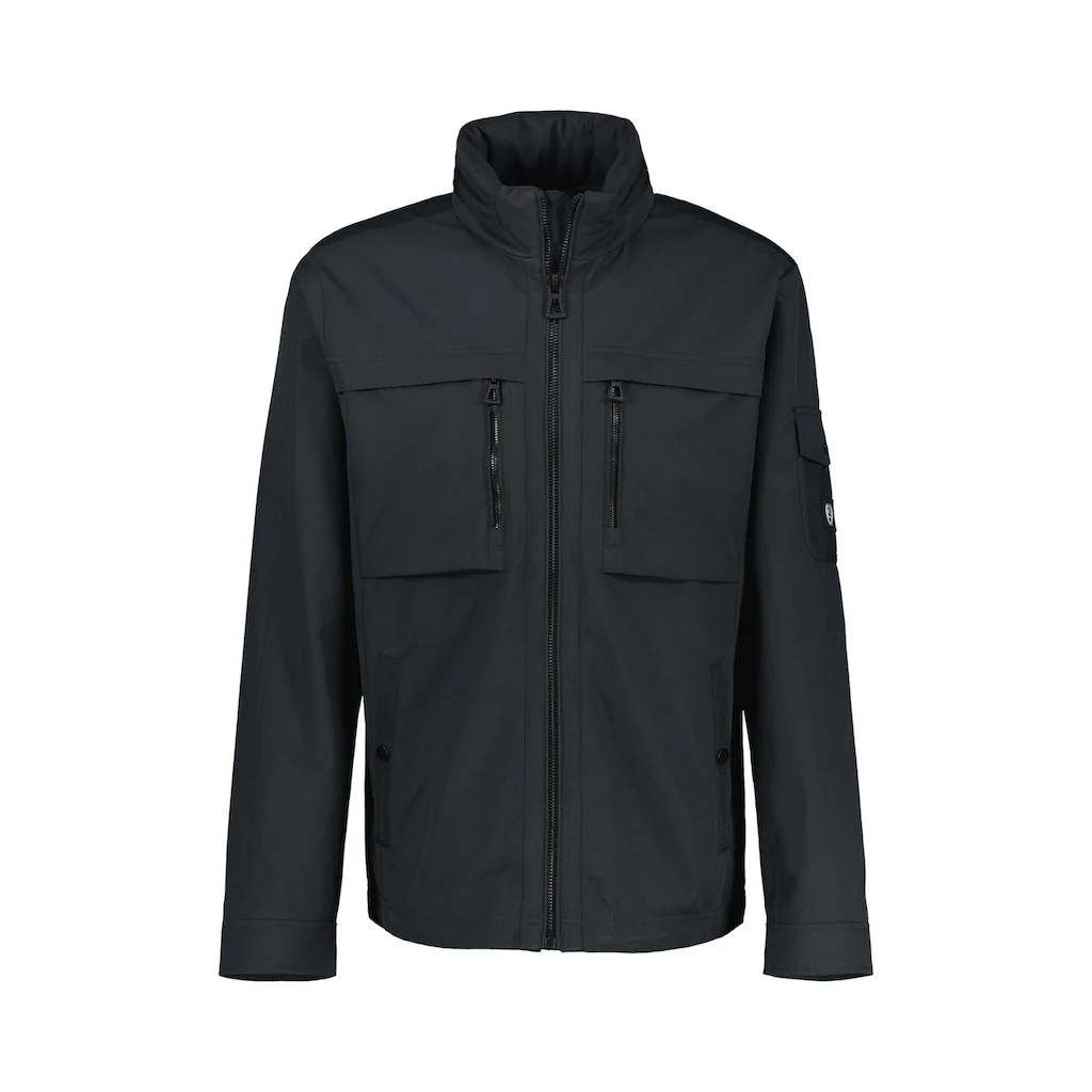 LERROS Outdoorjacke »LERROS Shell-Blouson mit Kapuze« mit Kapuze Wasser- und windabweisend atmungsaktiv ▷ für