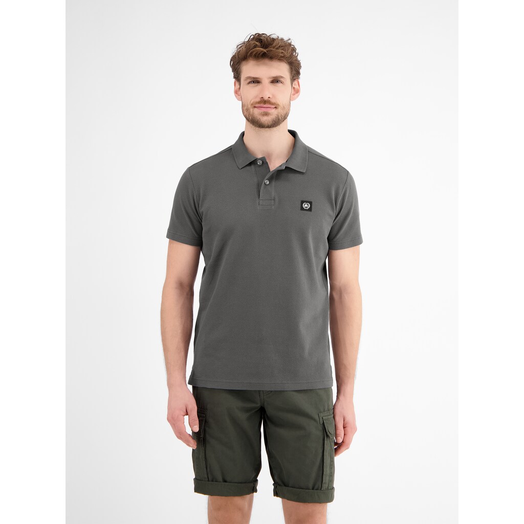 LERROS Poloshirt »LERROS Poloshirt In Weicher Waffelpiquéqualität«