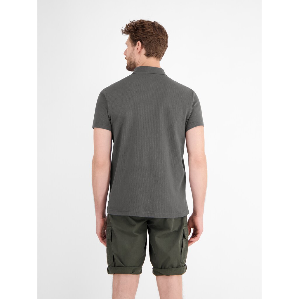 LERROS Poloshirt »LERROS Poloshirt In Weicher Waffelpiquéqualität«