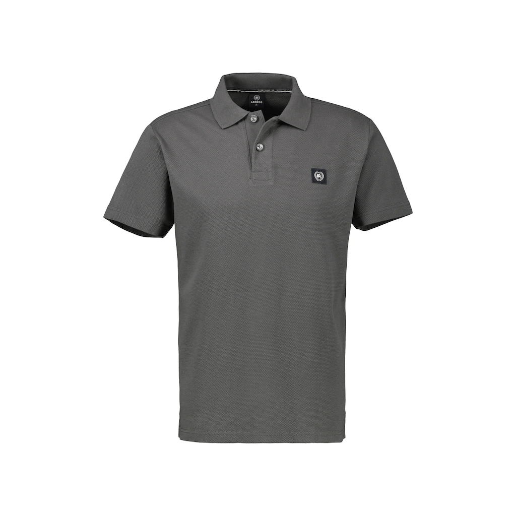 LERROS Poloshirt »LERROS Poloshirt in weicher Waffelpiquéqualität«
