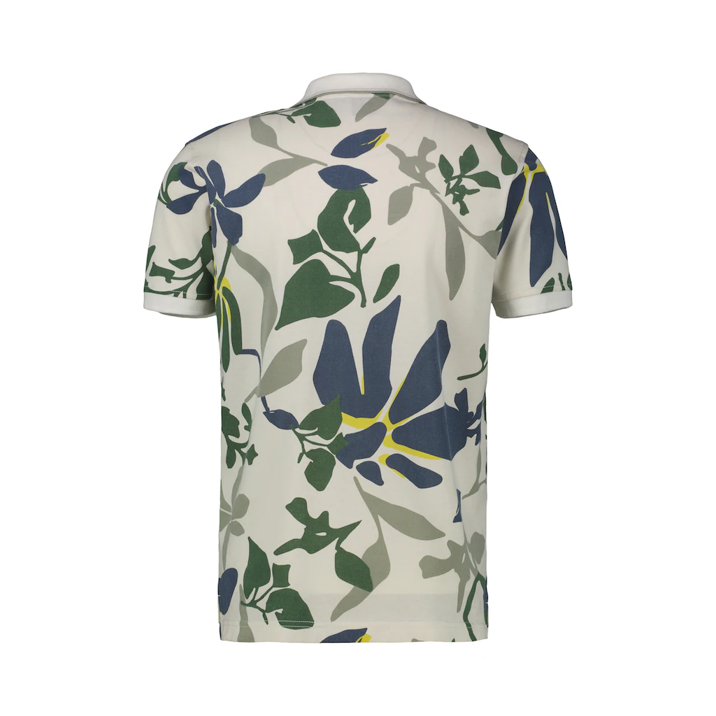 LERROS Poloshirt »LERROS Poloshirt Sommerlich-floral Gemustert«