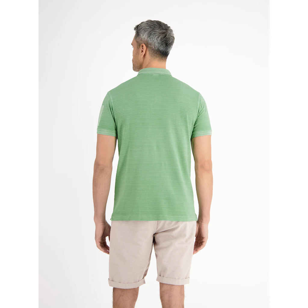 LERROS Poloshirt »LERROS Tonal-gestreiftes Poloshirt Für Herren« ▷ Für