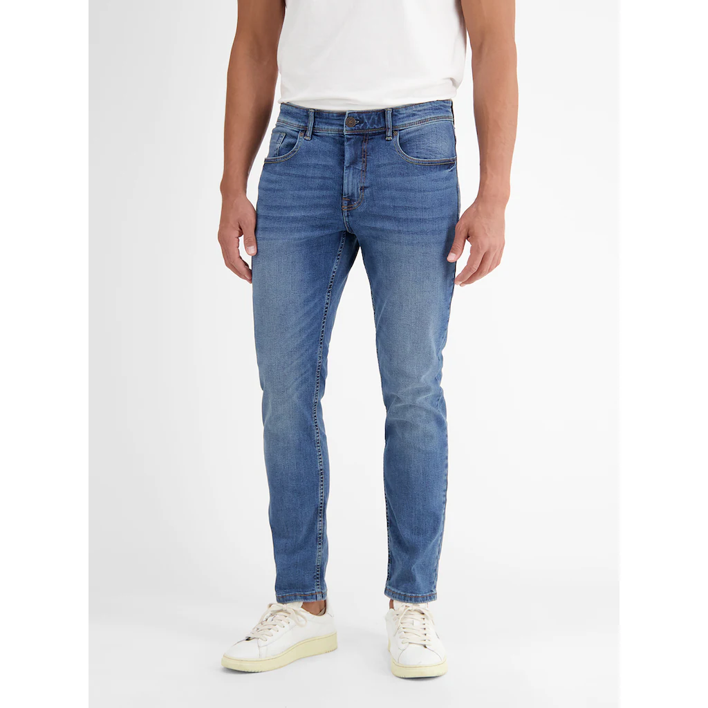 LERROS Relaxhose »LERROS BAXTER 5-Pocket-Denim RELAXED FIT Unifarben«