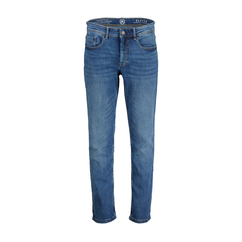 LERROS Relaxhose »LERROS BAXTER 5-Pocket-Denim RELAXED FIT unifarben«