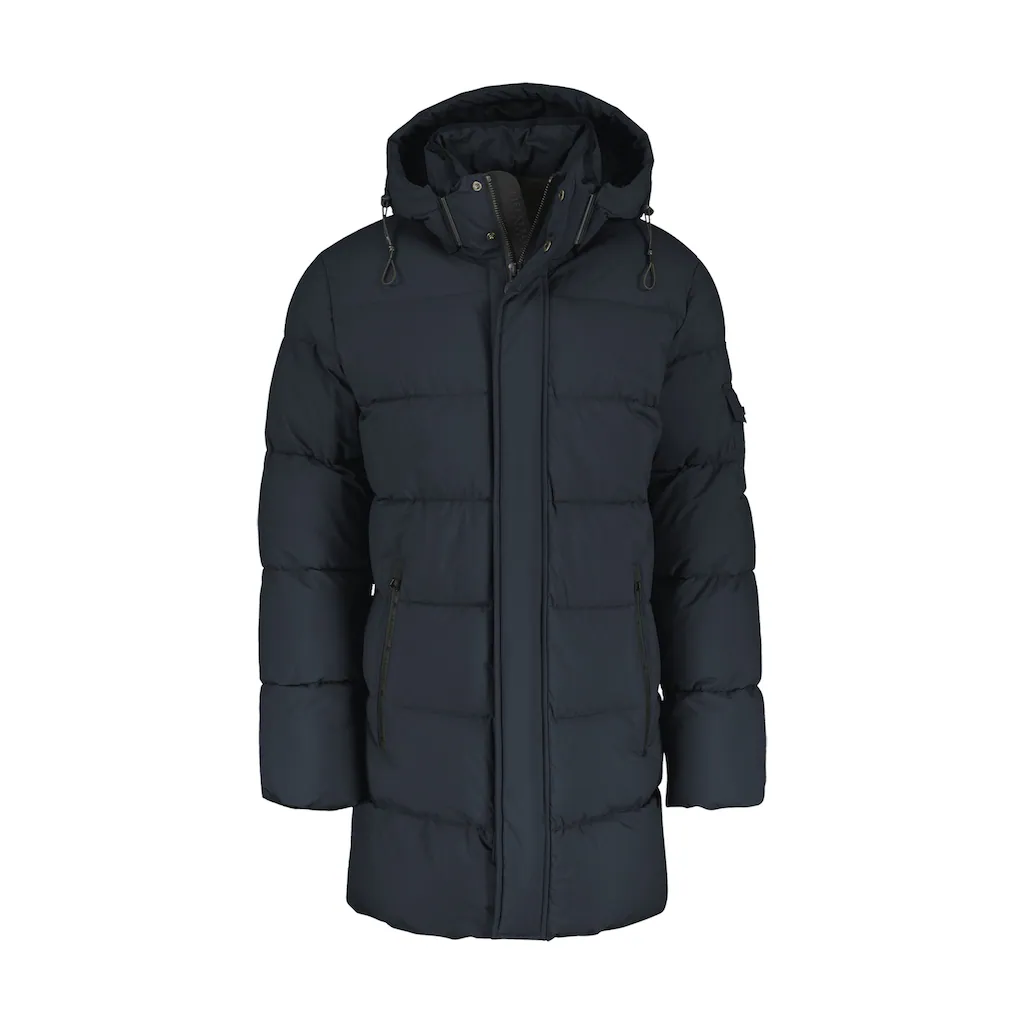 LERROS Steppjacke »LERROS Warm gefütterte Steppjacke mit abnehmbarer Kapuze« mit Kapuze Wasser- und windabweisend atmungsaktiv ▷ für