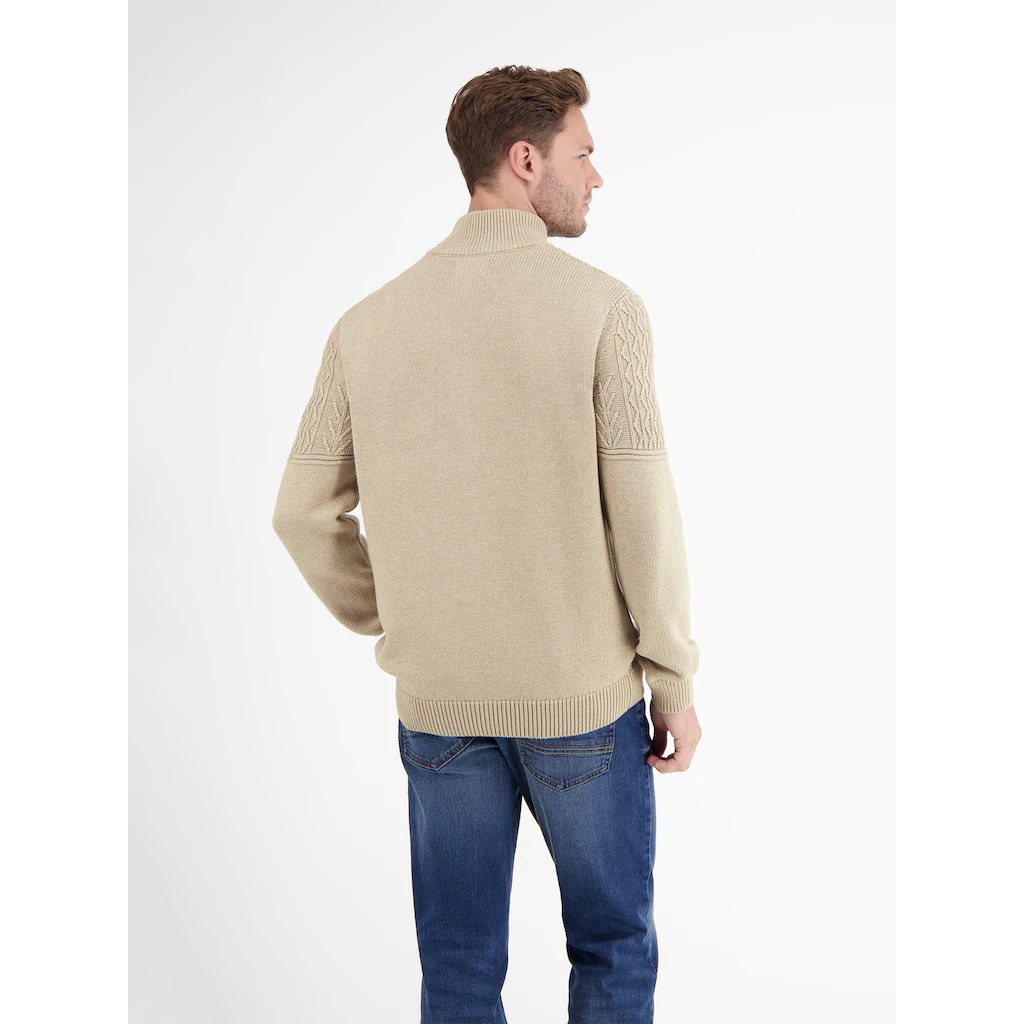 LERROS Strickpullover »LERROS Stricktroyer Mit Cable-Muster« ▷ Kaufen