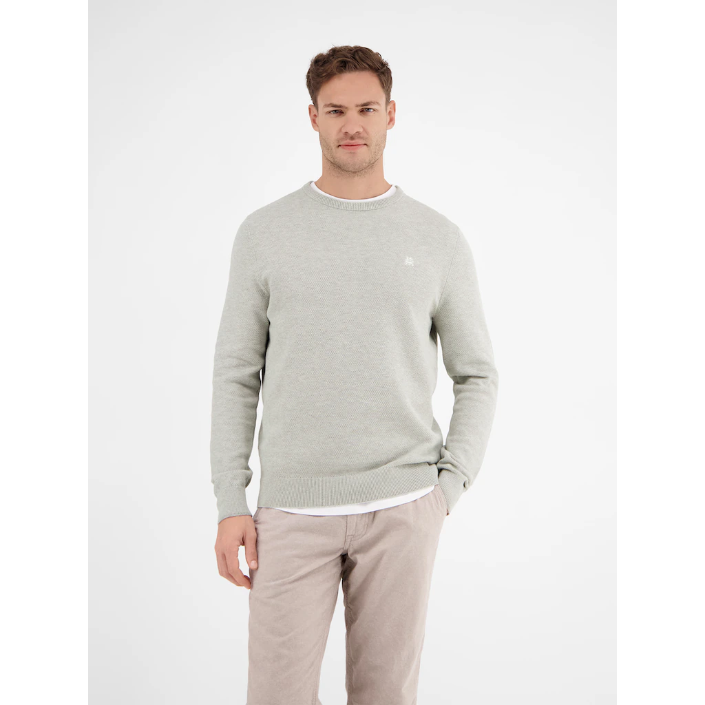 LERROS Strickpullover mit Logo Stickerei ▷ kaufen
